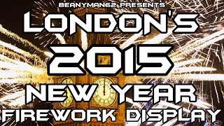 London's 2015 New Year Firework Display - Including Song List - 1080p HD