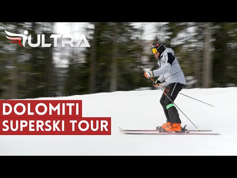 DOLOMITI SUPERSKI TOUR 2023 ep. 10 - Pista Drusciè B di Cortina, con Kristian Ghedina - Icarus ULTRA