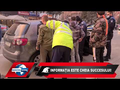 Petroșani: Și-au făcut loc în trafic cu pistolul și bastonul telescopic scos pe geam!