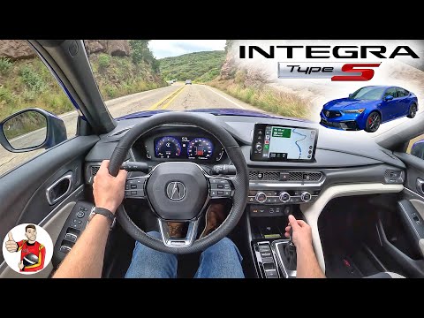 The 2024 Acura Integra Type S is a Grown Up Civic Type R (POV First Drive)