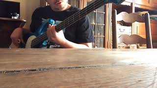 trigger finger and there she was lying in wait bass cover