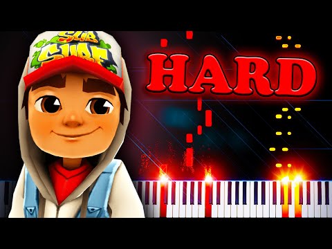 SUBWAY SURFERS (Main Theme) - Piano Tutorial