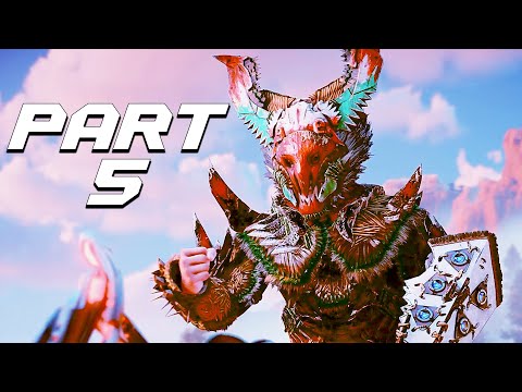 HORIZON FORBIDDEN WEST PS4 Pro Walkthrough Gameplay Part 5 - GRUDDA
