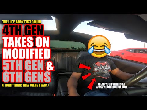 MY F-BODY CAMARO SURPRISES A GROUP OF 5TH GEN AND 6TH GEN CAMAROS! (I DONT THINK THEY WERE READY!)