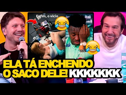 PÂNICO CHOROU DE RIR COM O BIZARRO RELACIONAMENTO ENTRE VIRGINIA E VINI JR