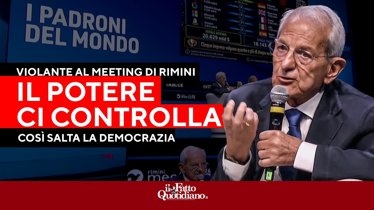 Violante lancia l’allarme sul digitale: “Il potere politico può sapere tutto di noi”