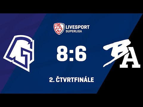 2. čtvrtfinále | 1. SC TEMPISH Vítkovice - BLACK ANGELS 8:6