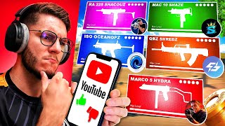 Je TESTE les CLASSES des YouTubers ! #8 (ApeX Hydra, Shredz, Shacouz... ) sur Warzone