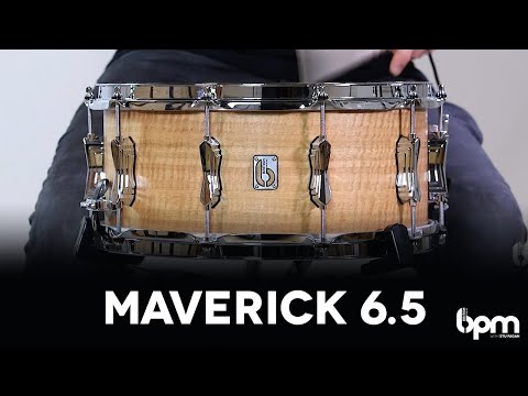 British Drum Company MAV-14-65-SN Maverick Series 6.5" x 14" Maple Snare Drum Bild 7