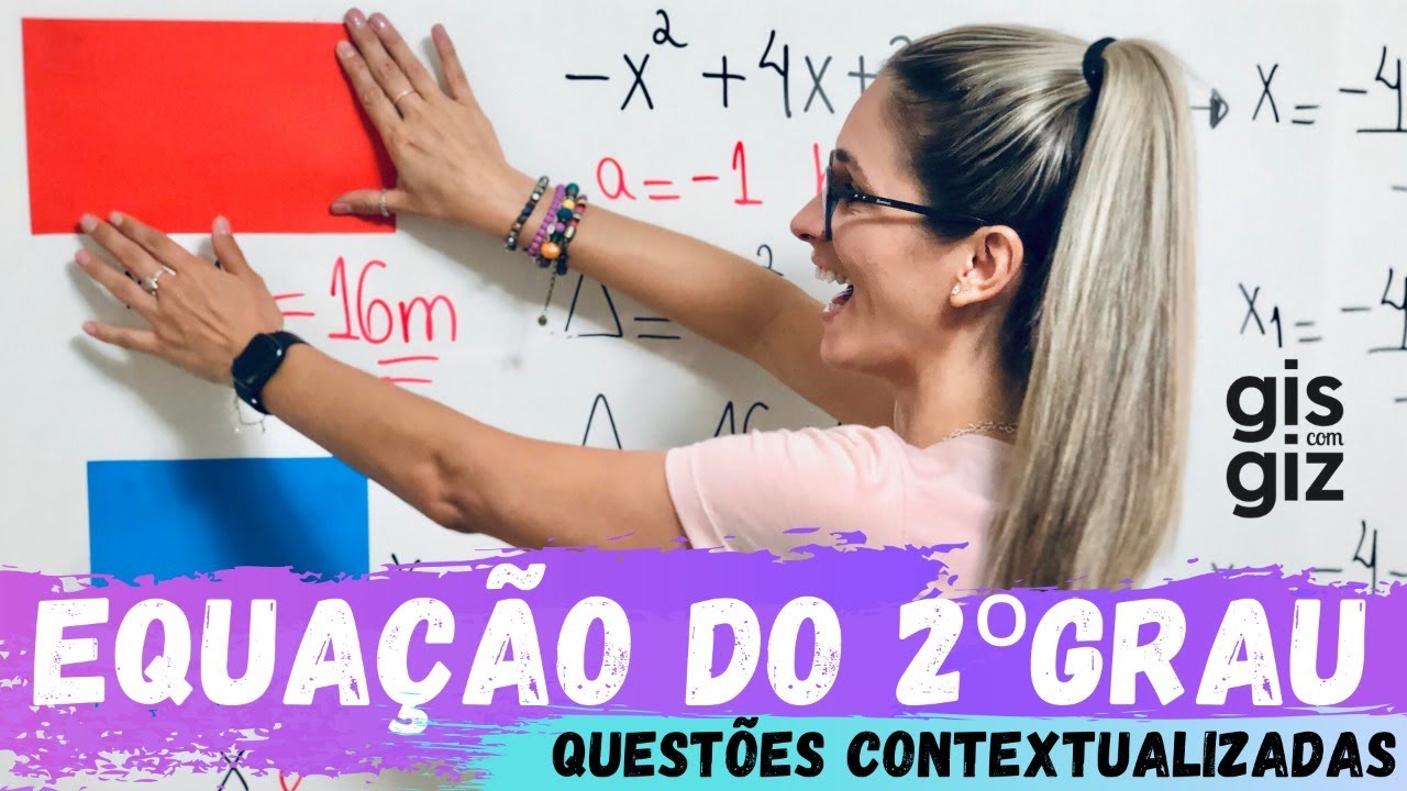 EQUAÇÃO do 2º GRAU EXERCÍCIOS  | Questões. \Prof. Gis/