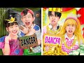 Rich Couple vs Poor Couple In Barbie Dance Show... Which Couple Will Be The Champion?