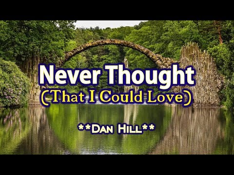 Never Thought (That I Could Love) - Dan Hill (KARAOKE VERSION)