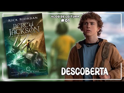 VLOG DE LEITURA: Percy Jackson e os Olimpianos: O Ladrão de Raios #01 (#VLPR) | Patrick Rocha