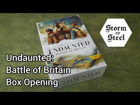 Undaunted: Battle of Britain Unboxing | Storm of Steel Wargaming