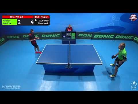 19:00 Anatolii Levshyn 0-3 Liubomyr Sheshurak West 5 WIN CUP 05.12.2022 | TABLE TENNIS WINCUP
