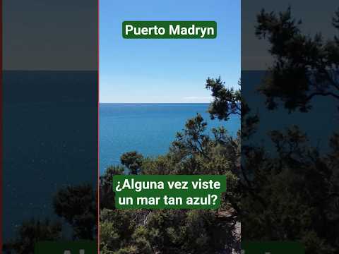 El mar azul de Puerto Madryn, Provincia del Chubut #travel #turismo #viajar