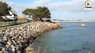 preview picture of video 'Gavres - Gavres soleil automne et marée haute - Lorient TV'