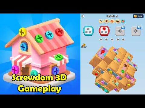 Screwdom 3D Game Gameplay - YouTube