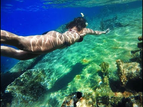 Snorkeling at the Zadar Shipwreck in Croatian Adriatic Sea