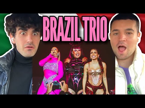 ITALIANS React 🇮🇹 GLORIA GROOVE, ANITTA & VALESCA POPOZUDA - PROIBIDONA