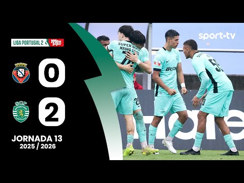 Resumo: Felgueiras 1932 0-2 Sporting CP B - Liga Portugal Meu Super | sport tv