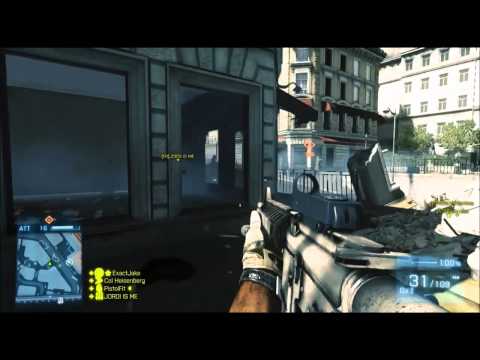 [BF3] CG 4v4 Pro Finals | ESC vs ATA: Guns | Seine Attack