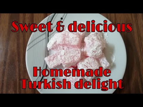 How to Make Homemade TURKISH DELIGHT
