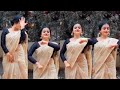 Malayalam Serial Actress Gopika Anil Hot Rare Navel Show Hot Mallu Actress Hot Navel