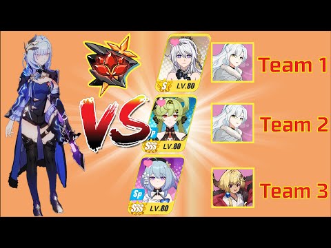 Red Lotus Abyss HoC (D436) - Trio / DA team / PE Team - (Score: 690 - 772) [Honkai Impact 3]