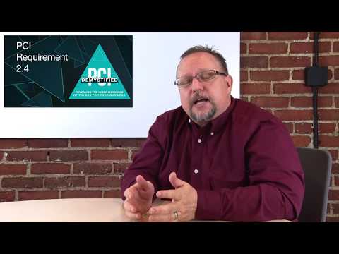 PCI Requirement 2.4 - Maintain an Inventory of In-Scope System Components