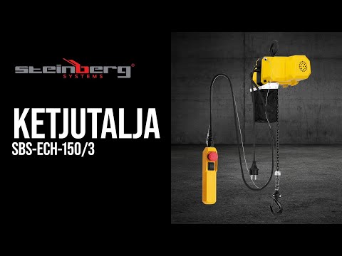video - Ketjutalja - 150 kg - 3 m