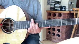 Nightfall incredible string band guitar lesson Robin Williamson cgcgcd