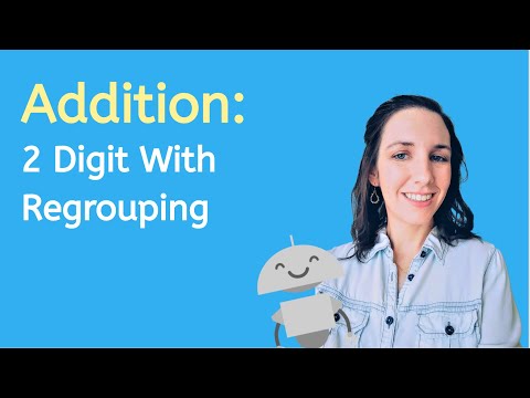 How to Add 2-Digit Numbers with Regrouping - Math for Kids!