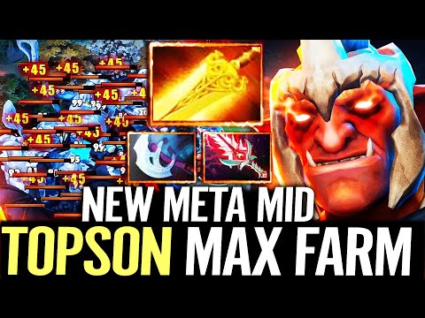 🔥 TOPSON Troll Walord Radiance MID — NEW META Manta 3x iLLusion MAX FARM Master Macro Dota 2 Pro