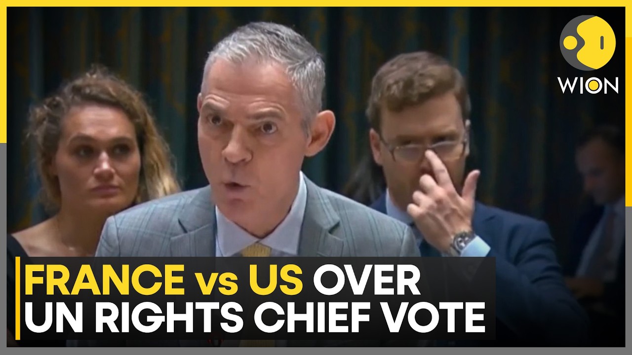 US Walks Out Of UNSC Meeting As France Speaks | WION News