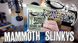 Video thumbnail for TUNE LOW! Ernie Ball Mammoth Slinky! by Riffs, Beards & Gear
