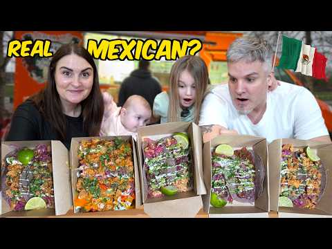 Brits Try Street Tacos for the first time!