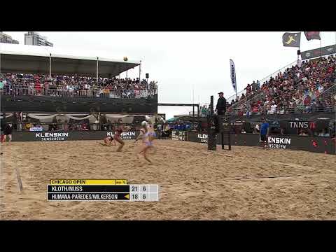 Nuss/Kloth vs Humana-Paredes/Wilkerson  Highlights AVP Gold Chicago Final