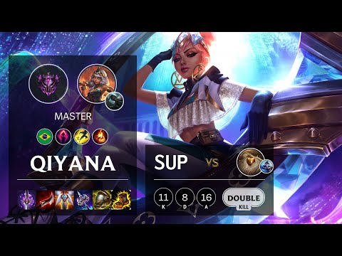 Qiyana Support vs Bard - BR Master Patch 10.16