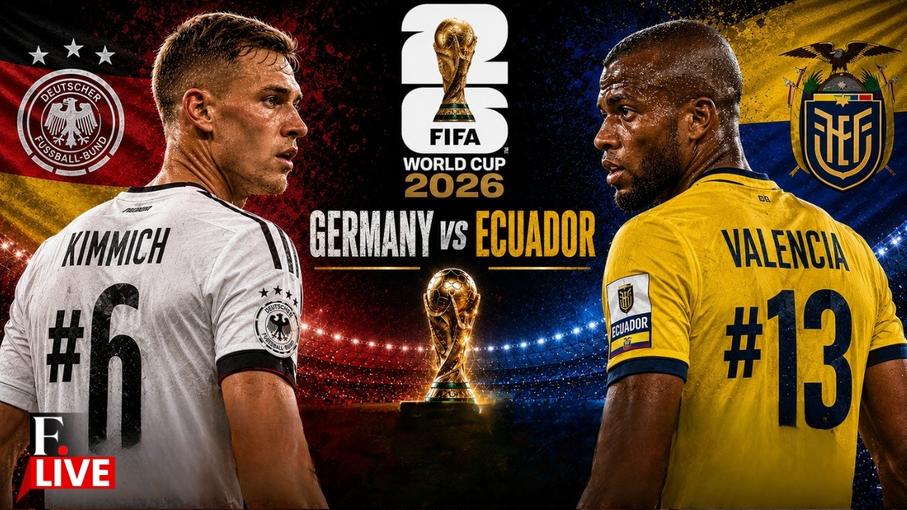 🔴 Germany vs Ecuador |  FIFA World Cup 2026 | Group E | Joshua Kimmich | Enner Valencia