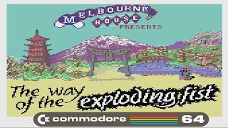 Commodore 64 Games - The Way of the Exploding Fist
