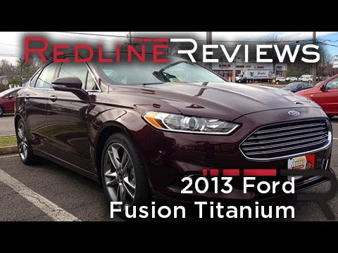 2013 Ford Fusion Titanium Review, Walkaround, Exhaust, Test Drive