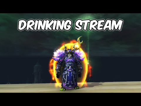 DRINKING STREAM - Fire Mage PvP - WoW BFA 8.3