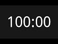 100 Minute Countup [No Copyright Timer]