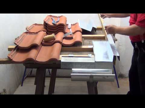 Ortblech über Windfeder montieren - Dachziegeleindeckung -