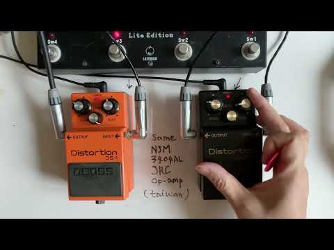 [Comparison] Different! Boss DS-1 vs DS-1 40th anniversary