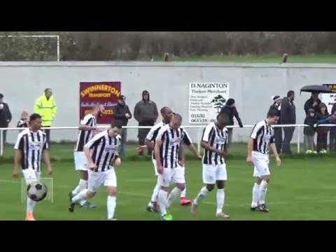 Match Highlights | Market Drayton Town 2 - 3 Stafford Rangers | 9-4-16