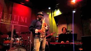 Rodney Taylor, sax solo, November 7, 2011, Spaghettini, Seal Beach, CA