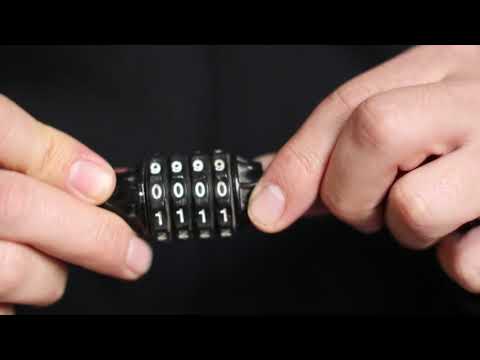 How to crack a combination bike lock in seconds