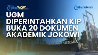 KIP Perintahkan UGM Buka Dokumen Akademik Jokowi Imbas Kalah di Sidang Gugatan Sengketa Informasi